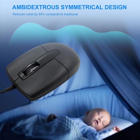 USB C Wired Mouse, Type C Optical Mouse for Laptop, Mac, MacBook, Android, PC in Saudi Arabia