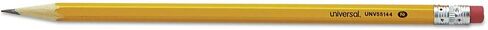 Universal 55144 Woodcase Pencil, HB #2, Yellow Barrel (Pack of 144) in Saudi Arabia