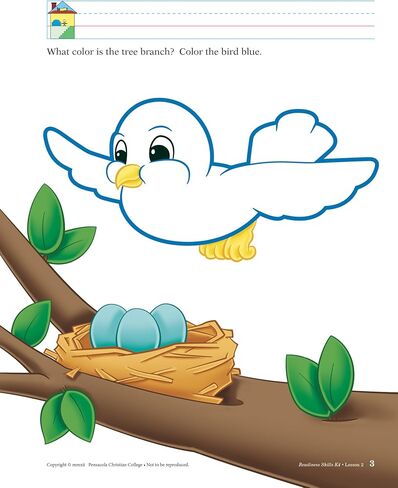 Readiness Skills K4 - Abeka 4 Year Old Kindergarten Development Skills Activity Student Work Book in Saudi Arabia