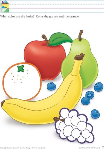 Readiness Skills K4 - Abeka 4 Year Old Kindergarten Development Skills Activity Student Work Book in Saudi Arabia