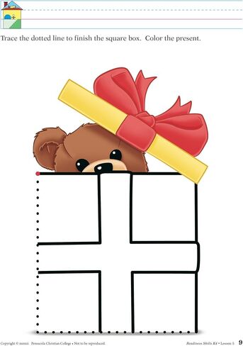 Readiness Skills K4 - Abeka 4 Year Old Kindergarten Development Skills Activity Student Work Book in Saudi Arabia