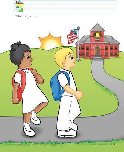 Readiness Skills K4 - Abeka 4 Year Old Kindergarten Development Skills Activity Student Work Book in Saudi Arabia