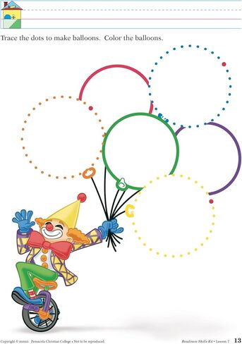 Readiness Skills K4 - Abeka 4 Year Old Kindergarten Development Skills Activity Student Work Book in Saudi Arabia