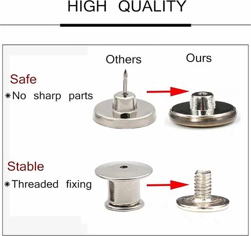 Jean Button Pins 10 PCS, No Sew Replacement Pant Buttons, Adjustable Instant Extender or Reduce Pant Waist, Premium Buttons for Jean Silver 14 in Saudi Arabia