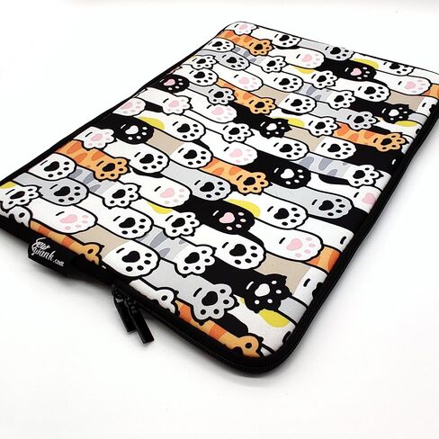 13-15 Inch Blue Dogs Print Laptop Sleeve Case/Water-Resistant Neoprene Notebook Computer Pocket Tablet Briefcase Carrying Bag/Pouch Skin Cover for HP/Dell/Lenovo/Asus/Acer/Apple in Saudi Arabia