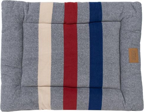 Pendleton Fleece Comfort Cushion Dog Bed - Cabin Stripe Shale, L in Saudi Arabia