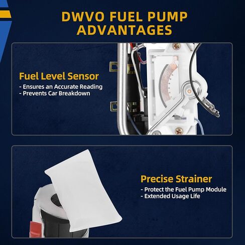 مضخة الوقود DWVO متوافقة مع 1990-1996 Ford F150 F250 F350 1997 F-250 HD L6 V8 in Saudi Arabia