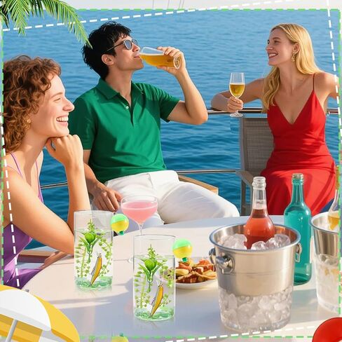 Fishing Themed Vase Fillers Gone Fishing Birthday Party Supplies Kit for 17Pcs Fishing Party Decorations Gift for Father's Day in Kuwait