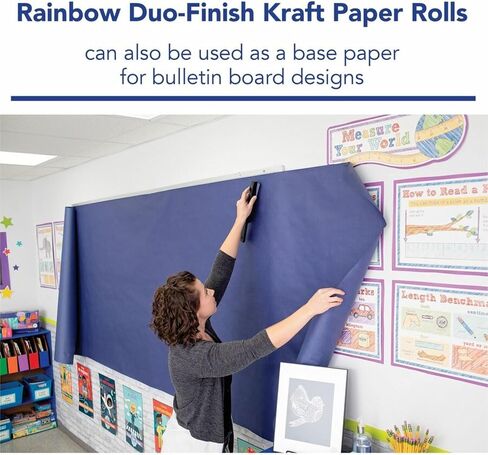 Pacon® Rainbow Duo-Finish Kraft Paper Roll ، 36 "× 1000" ، الزمرد in Saudi Arabia