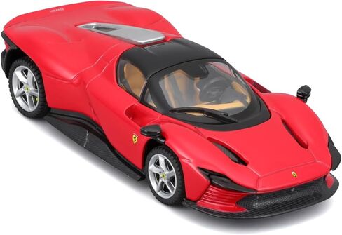 1/43 F-errari Daytona SP3 Spider Model Car Diecast Sports Car Static Die Cast Vehicles Collectible Model Car (1/43 Daytona SP3 Red 18-36914) in Kuwait