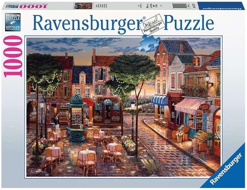 Ravensburger Paris Impressions Jigsaw Puzzle | 1000 قطعة نابضة بالحياة | تصميم قوي وخالي من الوهج | مصنوع في ألمانيا | مثالي للبالغين وعشاق الألغاز in Saudi Arabia