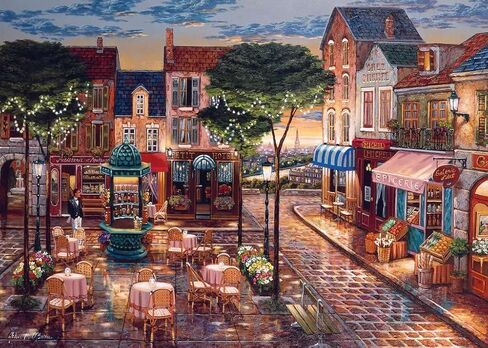Ravensburger Paris Impressions Jigsaw Puzzle | 1000 قطعة نابضة بالحياة | تصميم قوي وخالي من الوهج | مصنوع في ألمانيا | مثالي للبالغين وعشاق الألغاز in Saudi Arabia