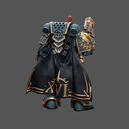 JOYTOY Action Figure 1/18 Warhammer The Horus Heresy Sons of Horus MKVI Tactical Squad Legionary with Legion Vexilla Collection Model Birthday Gifts (JT9480) in Saudi Arabia