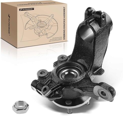 A-Premium Front Steering Knuckle & Wheel Bearing Hub Assembly Compatible with Ford Focus 2012-2018, w/5-Lug, Left Driver Side, Replace # CV6Z3K186A in Saudi Arabia