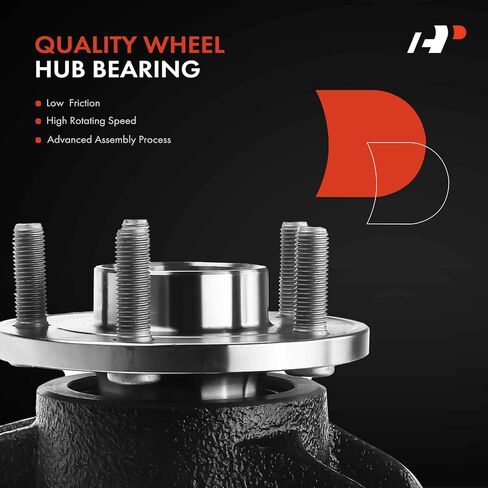 A-Premium Front Steering Knuckle & Wheel Bearing Hub Assembly Compatible with Ford Focus 2012-2018, w/5-Lug, Left Driver Side, Replace # CV6Z3K186A in Saudi Arabia