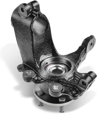 A-Premium Front Steering Knuckle & Wheel Bearing Hub Assembly Compatible with Ford Focus 2012-2018, w/5-Lug, Left Driver Side, Replace # CV6Z3K186A in Saudi Arabia