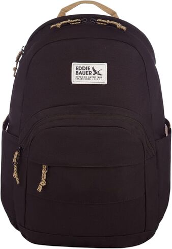 Eddie Bauer Backpack | EDC | Work | Travel | Commuter | Padded Laptop Sleeve | Bottle Pockets | Lightweight | Durable, Campus-Marine Blue, 26L in Saudi Arabia