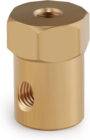 4pcs hex ancler 4mm bore motor hex brass incaft connector for car model shaft connection rc motor car elels tires motor (3mm) in Kuwait