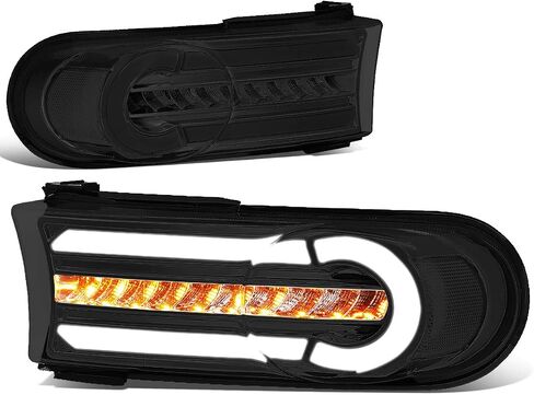 DNA السيارات BL-LB-FJC07-BK-SM-CL1 LED DRL + مطاردة متتابعة بدوره إشارة المصد الأمامي ضوء مصابيح الزاوية in Kuwait