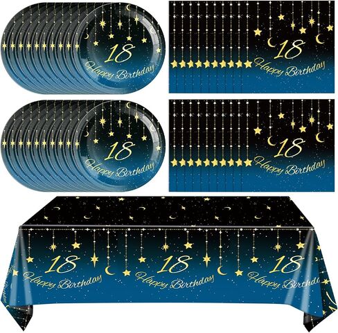 يقدم لوازم حفلة عيد ميلاد الكلب 20 ، وزينة عيد ميلاد جرو ، و 41 PCS PAWS Party Tableware تشمل 20 لوحة 20 مناديلًا و 1 Tableloth للأطفال الكلب. in Kuwait