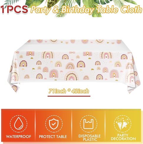 Dog Birthday Party Supplies Serves 20, Puppy Birthday Decorations, 41 Pcs Paws Party Tableware Includes 20 Plates 20 Napkins and 1 Tablecloth for Doggy Kids Dog Themed Decorations in Kuwait