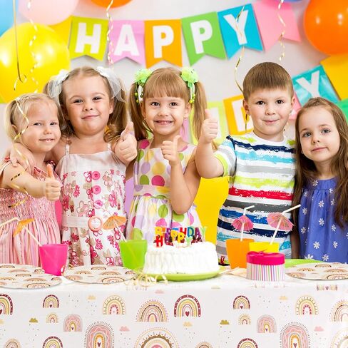 Dog Birthday Party Supplies Serves 20, Puppy Birthday Decorations, 41 Pcs Paws Party Tableware Includes 20 Plates 20 Napkins and 1 Tablecloth for Doggy Kids Dog Themed Decorations in Kuwait