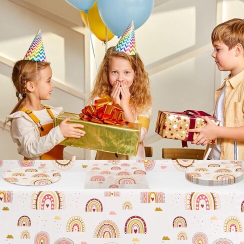 Dog Birthday Party Supplies Serves 20, Puppy Birthday Decorations, 41 Pcs Paws Party Tableware Includes 20 Plates 20 Napkins and 1 Tablecloth for Doggy Kids Dog Themed Decorations in Kuwait