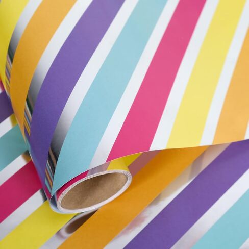 Rayofsun Foil Hearts لف لفائف الورق ، شظية Red Heart Design Print Mini Roll ، 17 INX10 FT لكل لفة لفائف هدايا فاخرة ليوم الذكرى ، حفل زفاف ، دش الزفاف ، عيد ميلاد ، عطلة ، عيد الميلاد in Kuwait