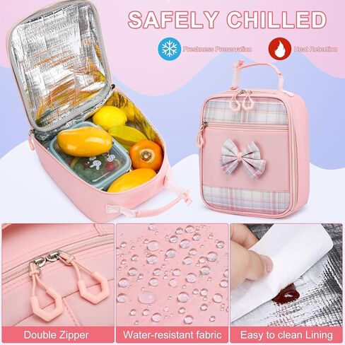 حقيبة الظهر Momuvo School Propack للفتيات ، حقيبة الكتب 3pcs مع مجموعة حقيبة School Case Case Case للأطفال in Saudi Arabia