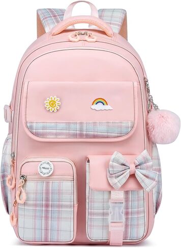 حقيبة الظهر Momuvo School Propack للفتيات ، حقيبة الكتب 3pcs مع مجموعة حقيبة School Case Case Case للأطفال in Saudi Arabia