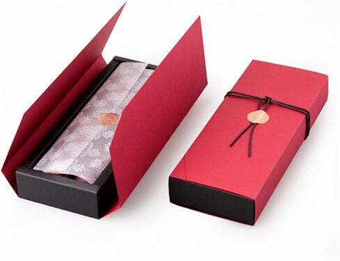 BBJ Wraps 12 Cavity Chocolate Gift Gip-Box Box Party Party Paper Boxes Set of 10 (12 Cavity Red) in Kuwait