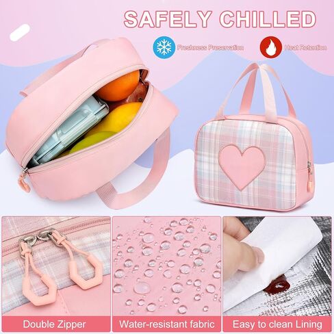 حقيبة الظهر Momuvo School Propack للفتيات ، حقيبة الكتب 3pcs مع مجموعة حقيبة School Case Case Case للأطفال in Kuwait