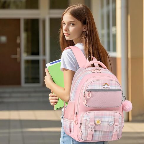 حقيبة الظهر Momuvo School Propack للفتيات ، حقيبة الكتب 3pcs مع مجموعة حقيبة School Case Case Case للأطفال in Kuwait