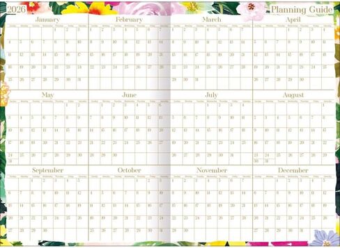 Lang Companies, Wild At Heart Monthly 2026 Pocket Planner, 4.9'' X 6.6'', Weekly Calendar with Spiral Binding in Saudi Arabia