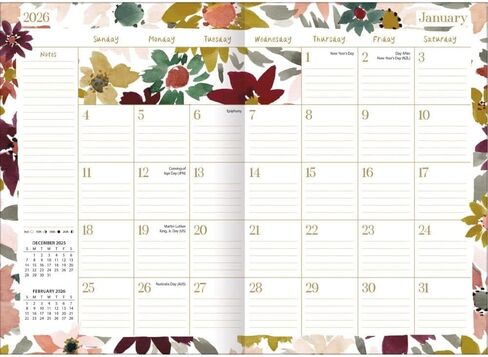 Lang Companies, Wild At Heart Monthly 2026 Pocket Planner, 4.9'' X 6.6'', Weekly Calendar with Spiral Binding in Saudi Arabia