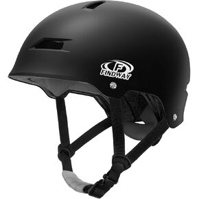 Skateboard Cycling Helmet - Triple Certified Two Removable Liners Ventilation Multi-Sport Scooter Roller Skate Inline Skating Rollerblading BMX MTB for Kids, Youth & Adults in Kuwait