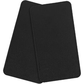 PH PandaHall 2pcs PU Leather Bag Bottom, 14.6x6.7'' Black Base Shaper Rectangle Purse Bottom Shaper Pad Insert Cushion Base Shaper for Handbag Tote Purse Clutch Crossbody Bag Backpack Canvas Bag