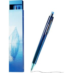 M&G Gel Pen, Black Ink Pen Fine Point 0.5mm, Retractable Hi-Density Gel Ink Pen Smooth Writing, Metal Gel Roller Pen for Office Supplies School Gift Women Men (1Pack Green)
