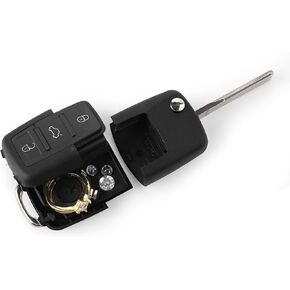 Meejune Fake Car Key Hidden Safe with Secret Compartment - Realistic Looking Key Fob to Store Jewelry or Valuables, Diversion Safe Hidden Safes in Plain Sight, 1 Pack