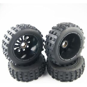 Front Rear Tires Tyres wheels fit HPI Baja Rovan Kingmotor 5T truck
