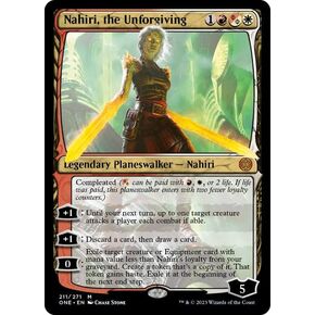 Magic: the Gathering - Nahiri, The Unforgiving (211) - Phyrexia: All Will Be One