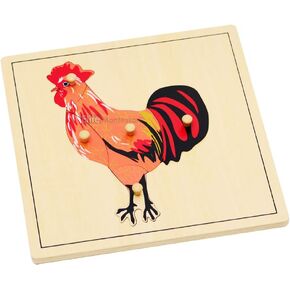 Elite Montessori Rooster Puzzle