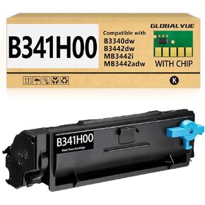 B341H00 [3,000 Pages] Toner Cartridges (with Chip) Compatible with Lexmark B341H00 B341000 B341X00 Toner Cartridges for B3340, B3442, MB3442 Laser Printer