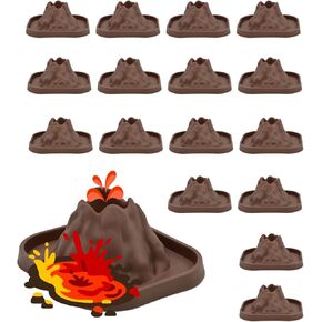 JINKEYULV 20 Pcs Volcano Science Kit - DIY Demonstration Model & Fairy Garden Decoration