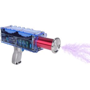 2025 Tesla Coil Handheld Gun Artificial Lightning Wireless & Rechargeable Arc Plasma Portable Mini Spark Gap Arc Generator Experiment Science Toy Model