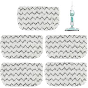 S1000 S2001 Steam Mop Replacement Pads for Shark Steam Mop S1000 S1000A S1000C S1000WM S10001C S1200 & S2001 SteamSpot Steam Mop - Dirt Grip, Washable & Reusable for All Floor Clean - 8Pack
