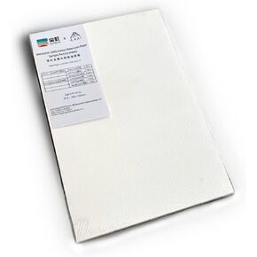 Baohong Watercolor Paper, 190x130mm Sample Pack, 100% Cotton, 140lb/300gsm, 15 Sheets (5xTextured Cold Press, 5xHot Press and 5xRough) (Trial Pack (15 Sheets))