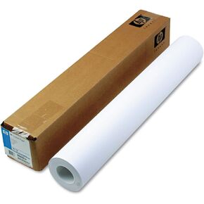 HP C6019B Designjet Inkjet Large Format Paper, 4.5 mil, 24-Inch x 150 ft, White