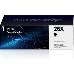 26X Toner Cartridges High Yeild for HP 26X 26A CF226X Toner Replacement Works with Laserjet pro M426dw M402n M402d M402dn M402dw for Laserjet Pro MFP M426fdw M426fdn Printer (2 Black,High-Capacity)