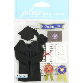 Jolee's Boutique Dimensional Stickers, Graduation